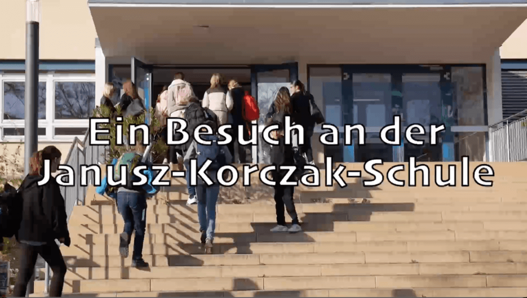 Janusz-Korzcak-Schule, Screenshot aus Image-Video über Schule